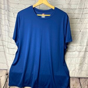 Hanes blue athletic Tshirt, fitted size 3x